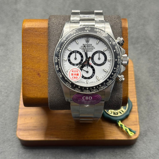 Daytona 126500 White Stainless Steel aka Panda