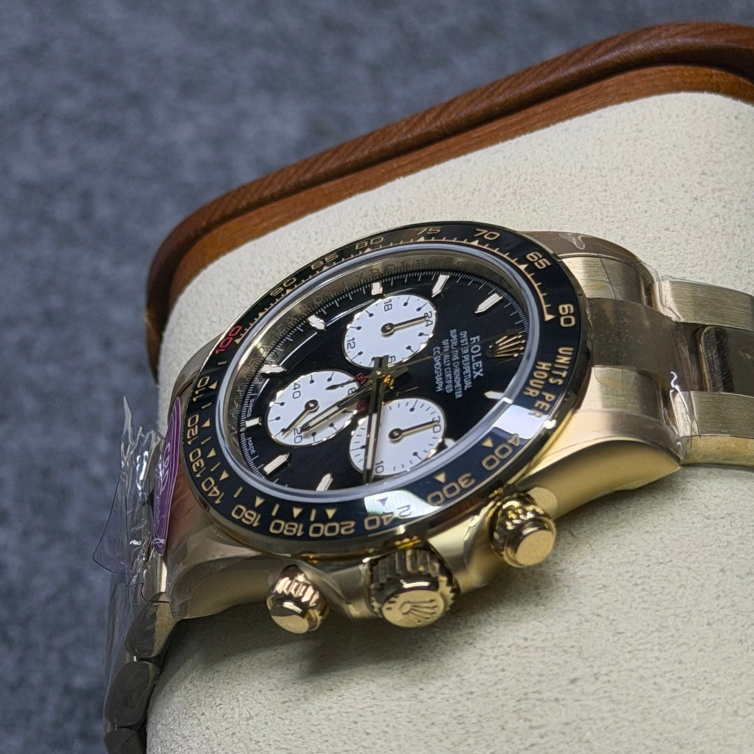 Daytona 126529 18k Yellow Gold Plated Lemans 4132 Movement CBD