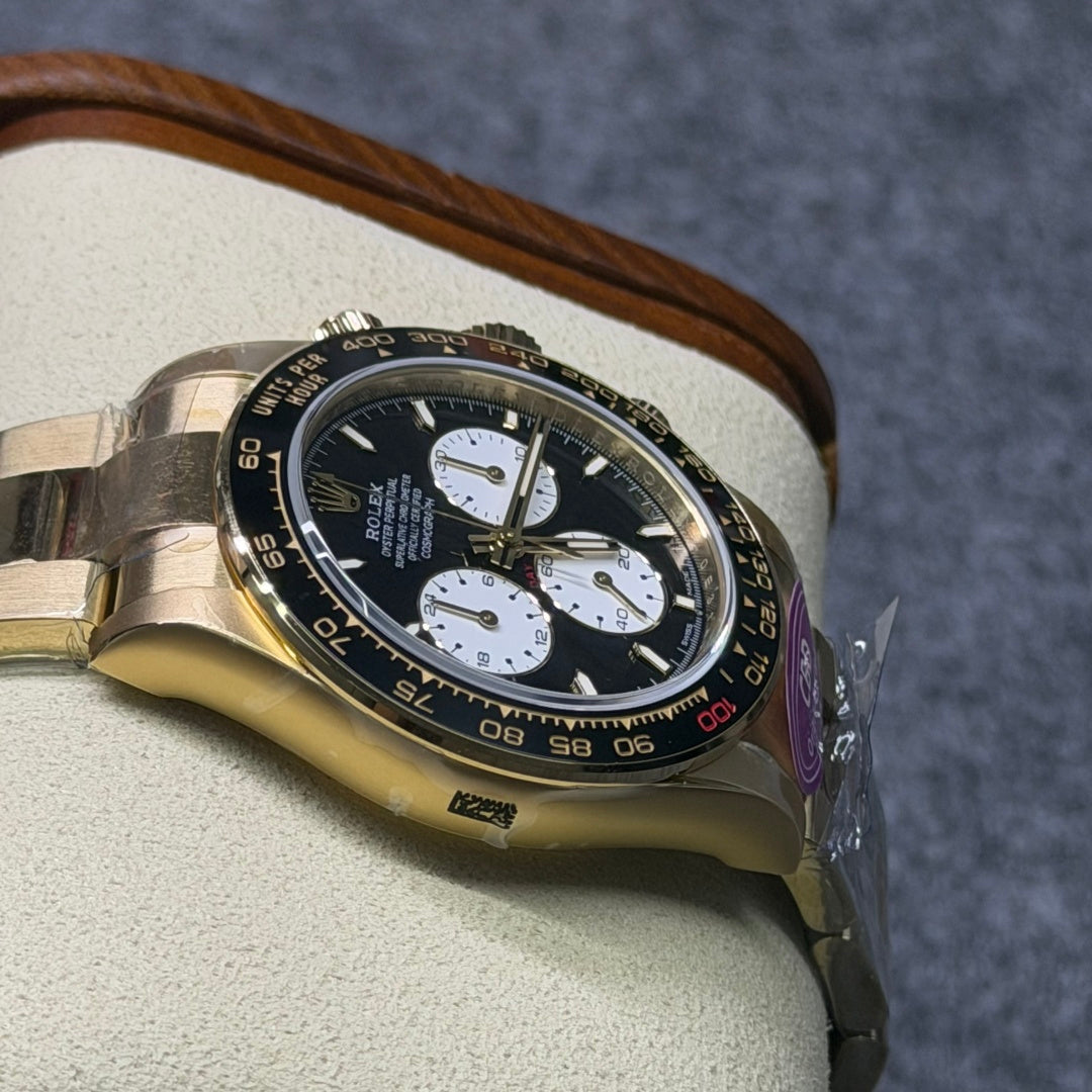 Daytona 126529 18k Yellow Gold Plated Lemans 4132 Movement CBD