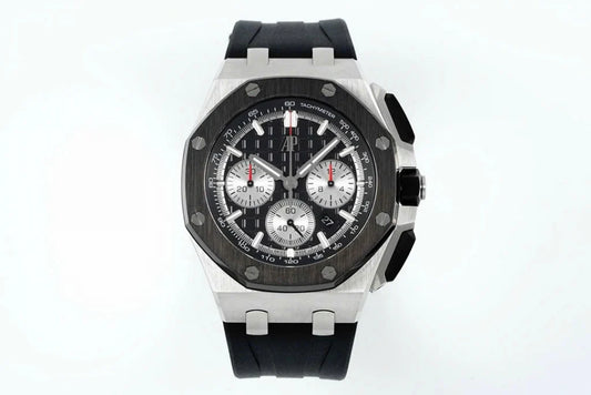 AP ROO Black White Dial 26420ST 42mm