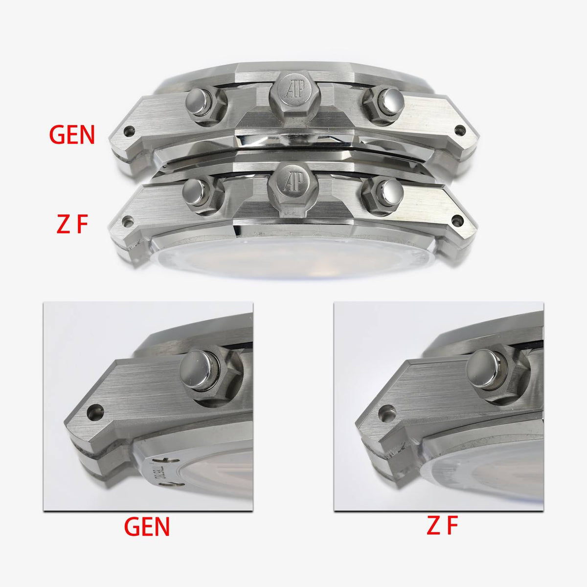 AP RO 26240ST Stainless Steel White 41mm