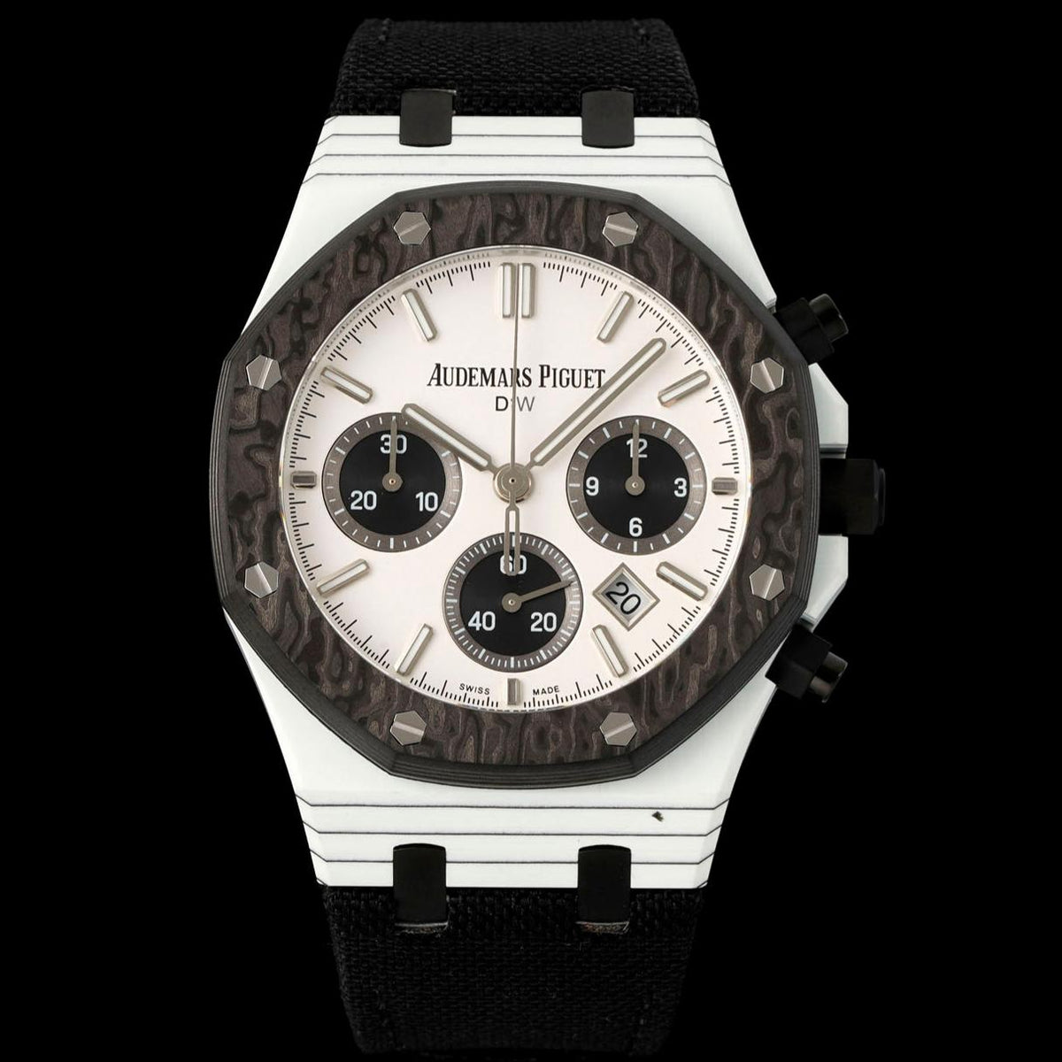 AP DiW 26240 Carboquartz 41mm Black Strap v2