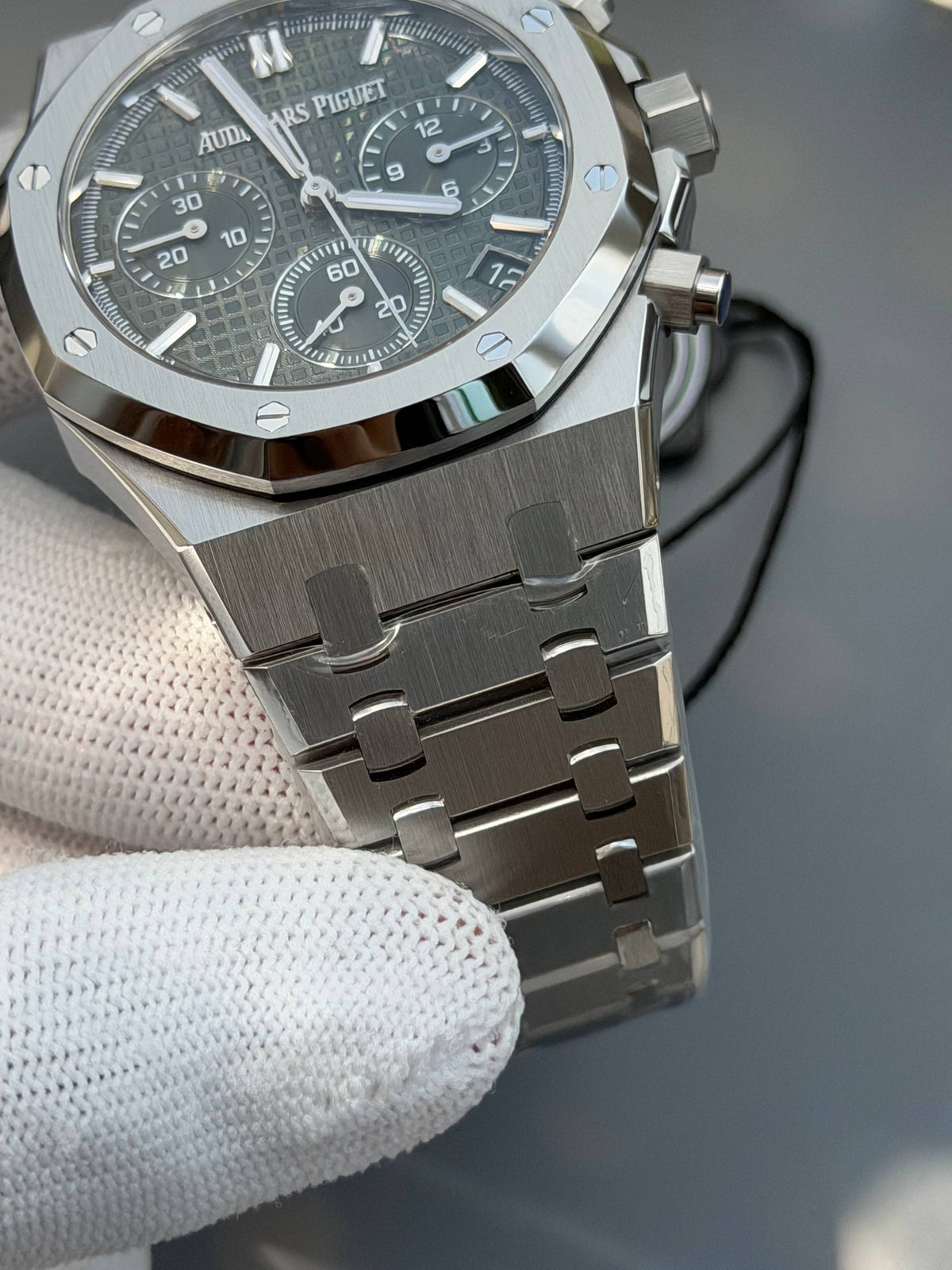 AP RO 26240ST Stainless Steel Green 41mm